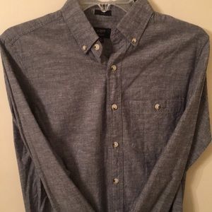 J. Crew men’s XS slim fit chambray long sleeve
